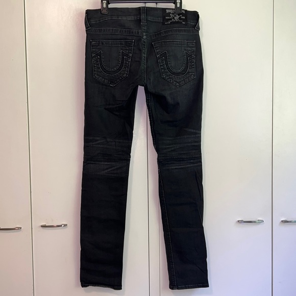 Mens True Religion Skinny Moto “Dark Dust” - Picture 3 of 5